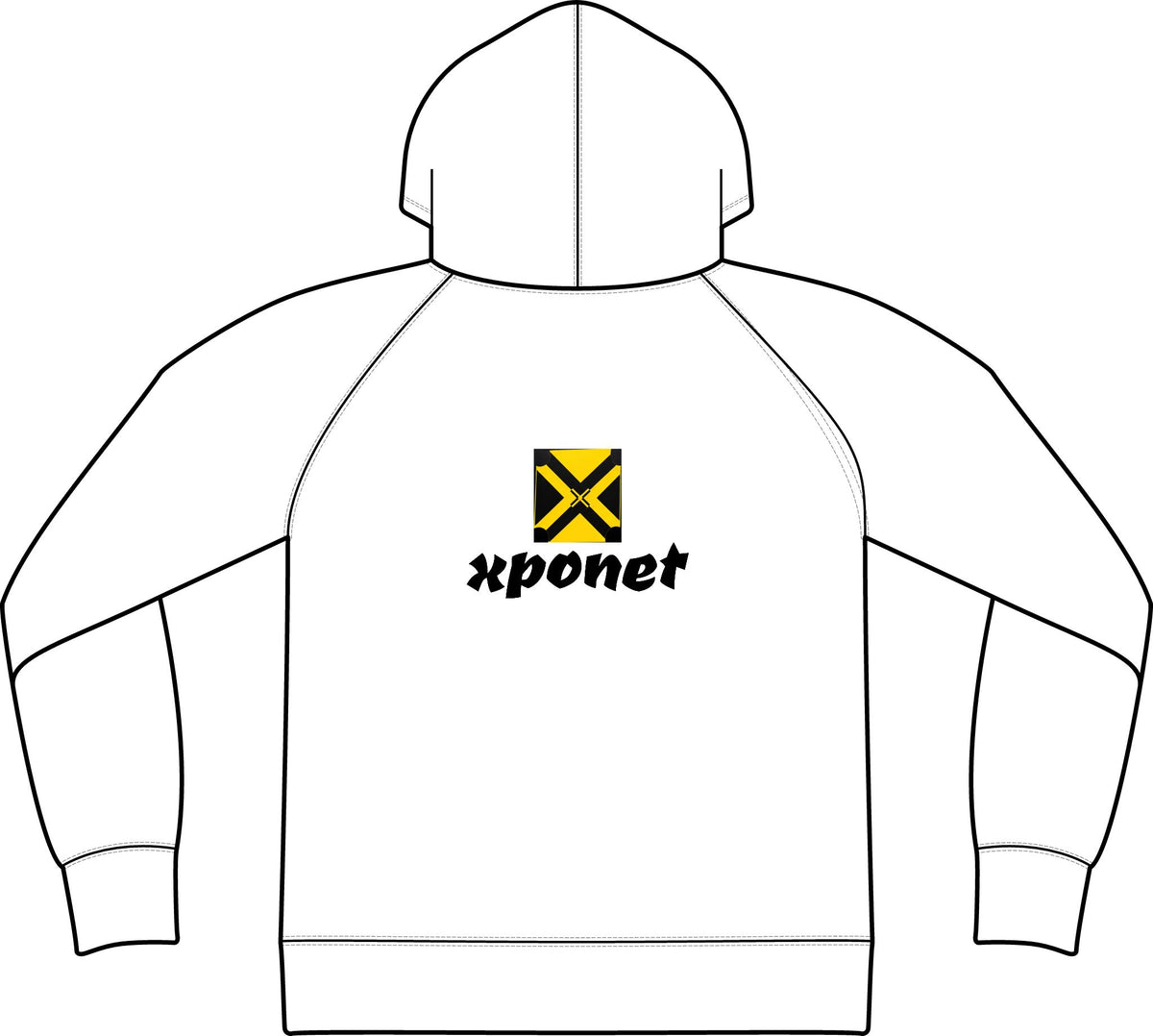 Unisex Icon Lightweight Loopback Terry Hooded Sweatshirt