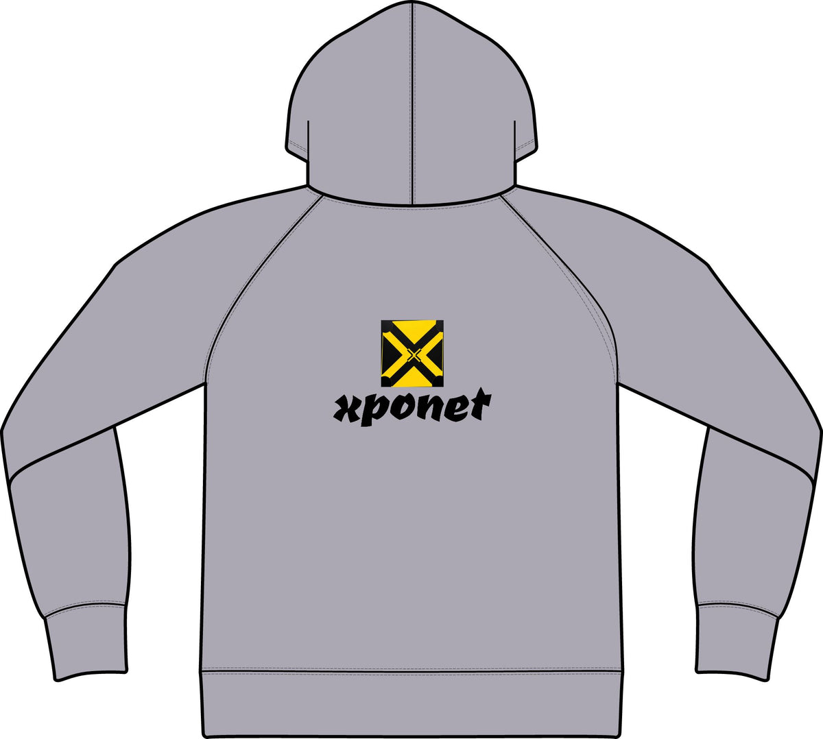 Unisex Icon Lightweight Loopback Terry Hooded Sweatshirt