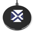XT7 Wireless Charger with St. Andrew's Saltire Design — Fast Qi Charging Pad