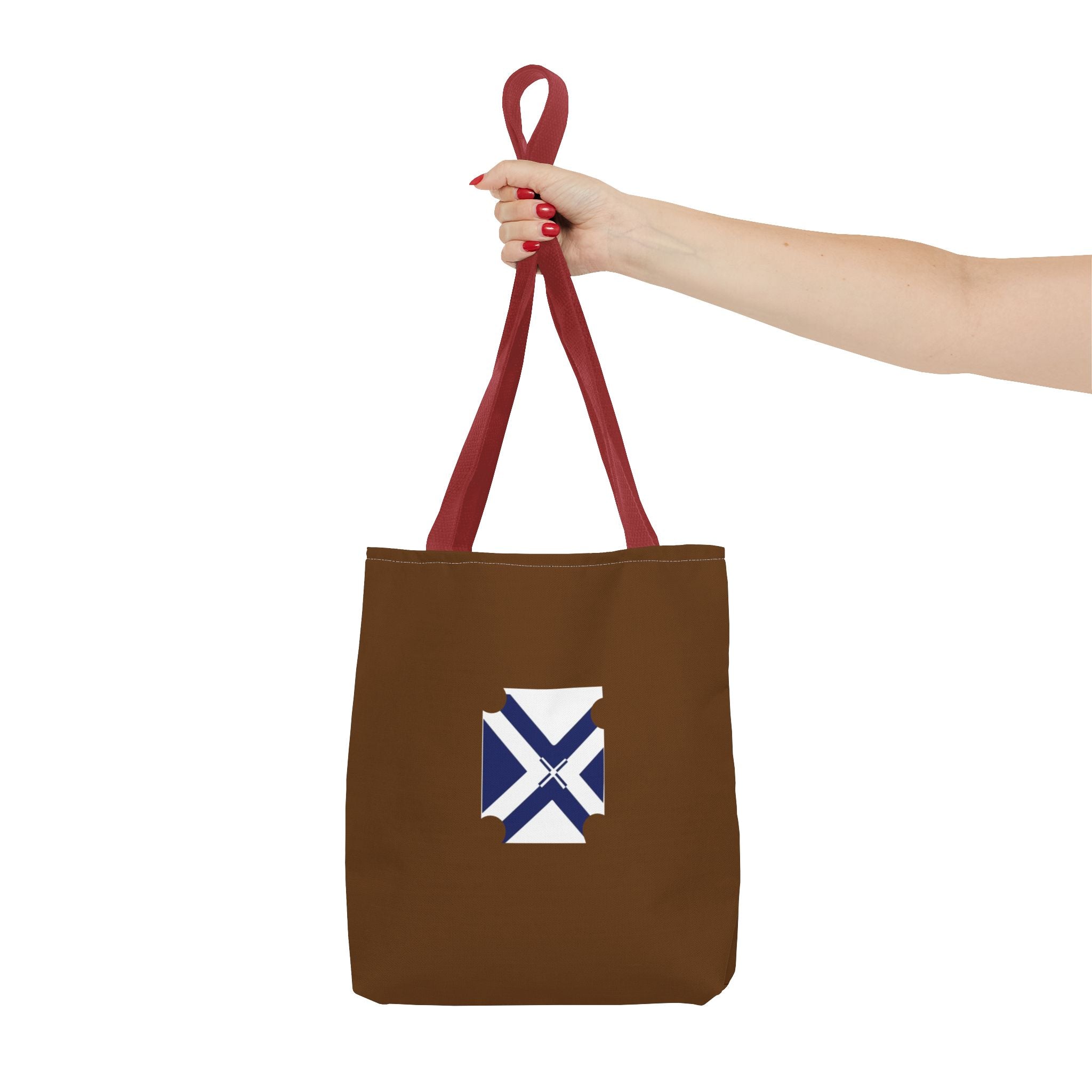 XT7 Tote Bag with Blue Cross Emblem — Casual Everyday Tote