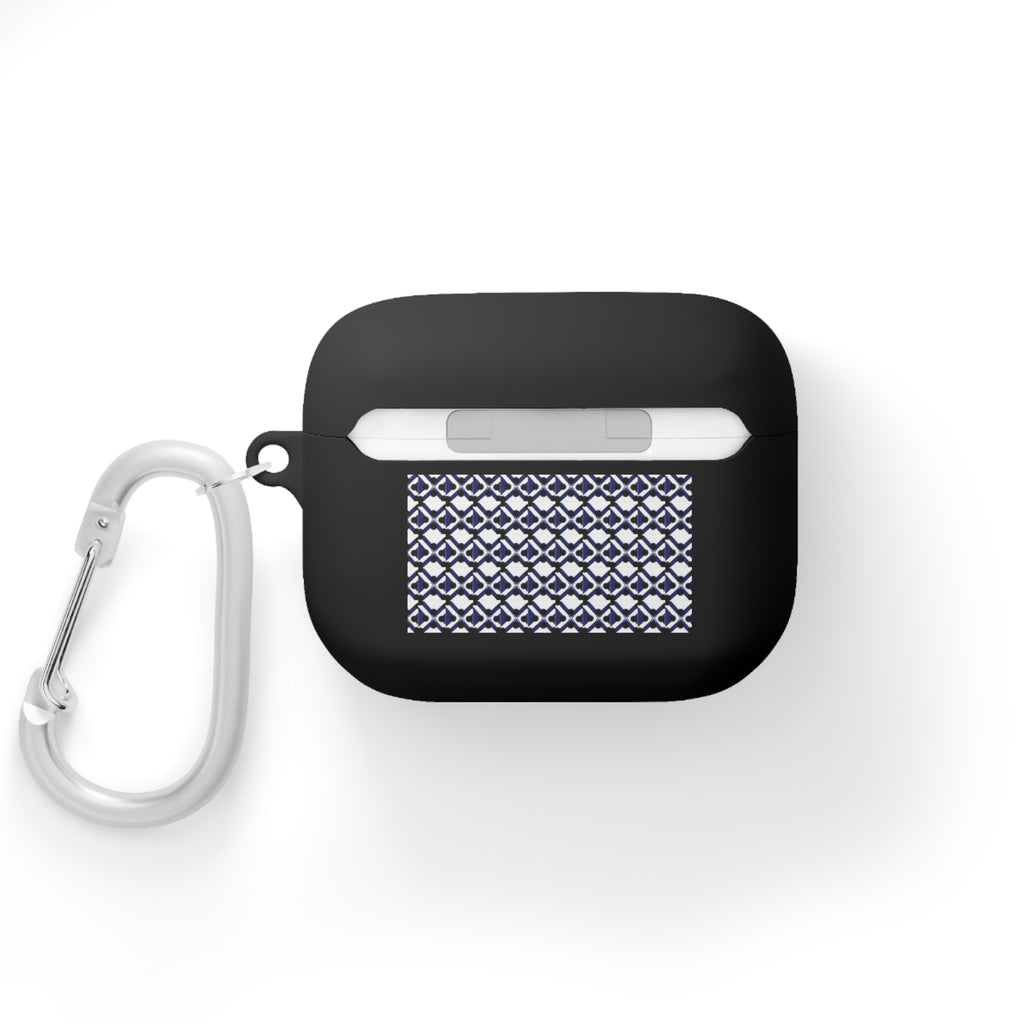 XT9 Blue Tile Pattern AirPods Case