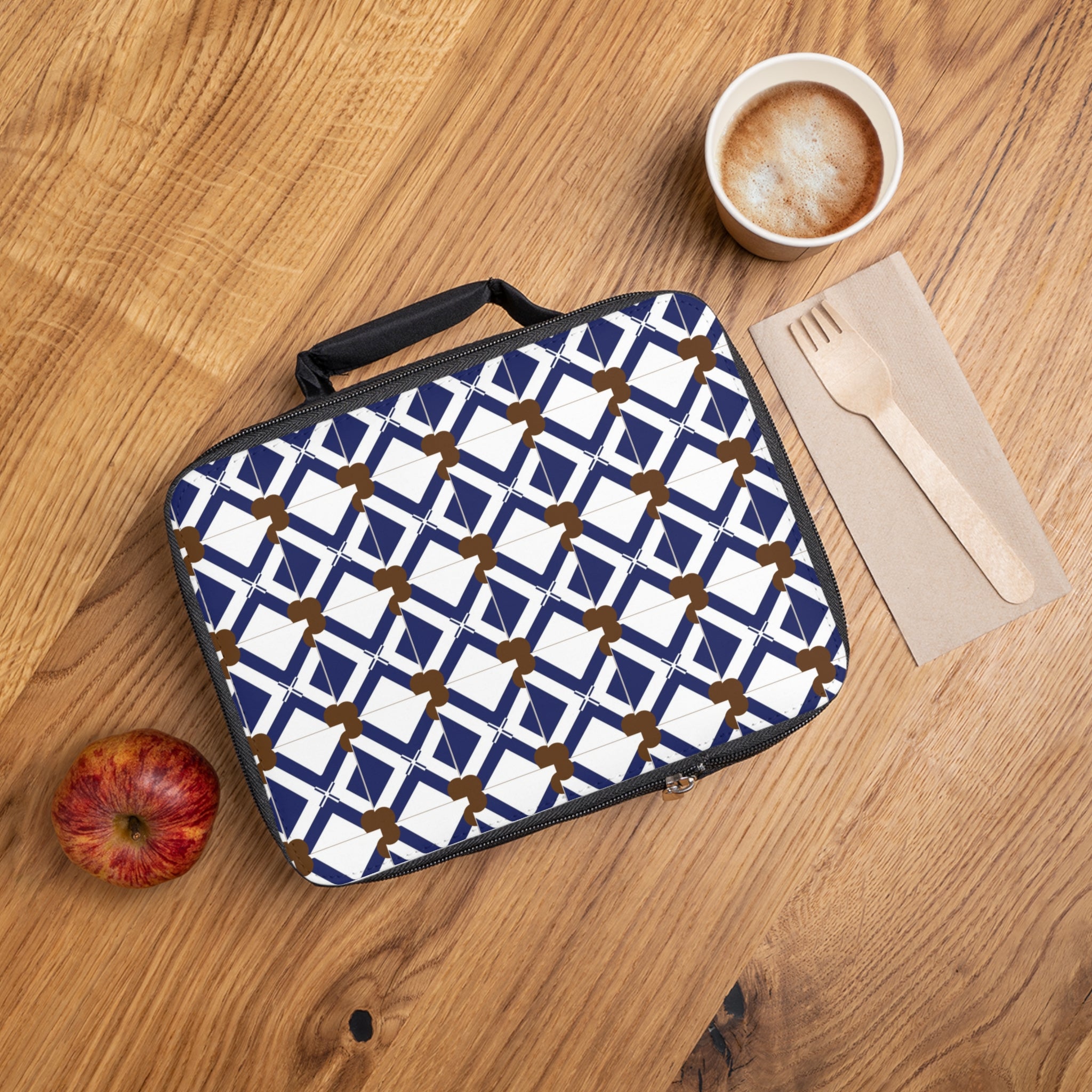 XT8 Lunch Bag with Bold Design, Reusable Lunchbox, Eco-Friendly Container, Perfect for School, Work, Picnics, Travel