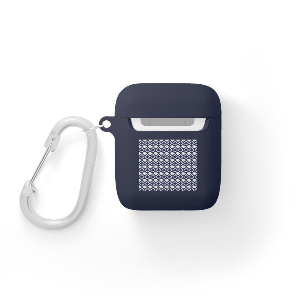 XT9 Blue Tile Pattern AirPods Case