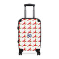 Red Chili Pattern Suitcase – Fun Travel Luggage with Spicy Pepper Design