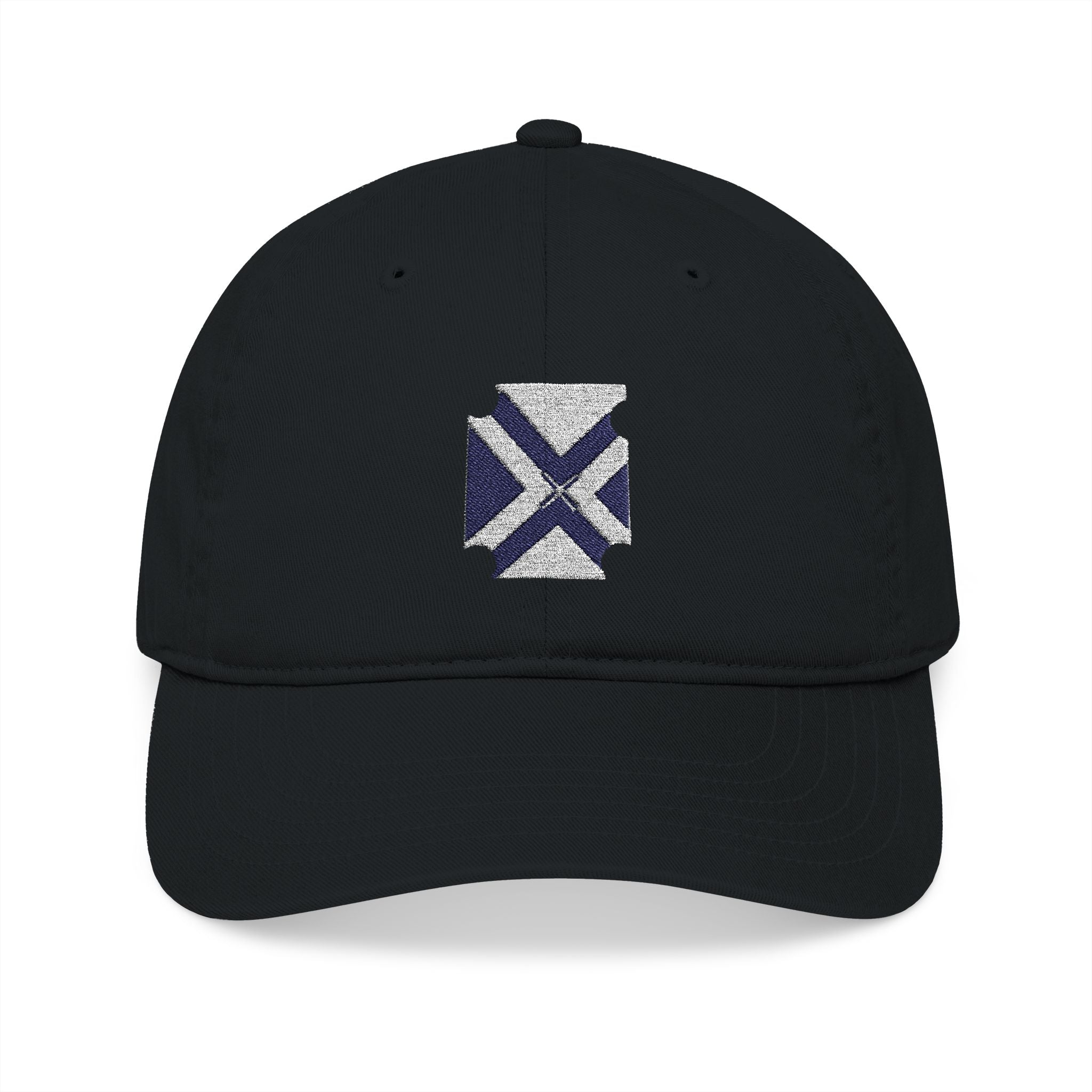 Organic Embroidered Baseball Cap — Distressed xponetworld Patch