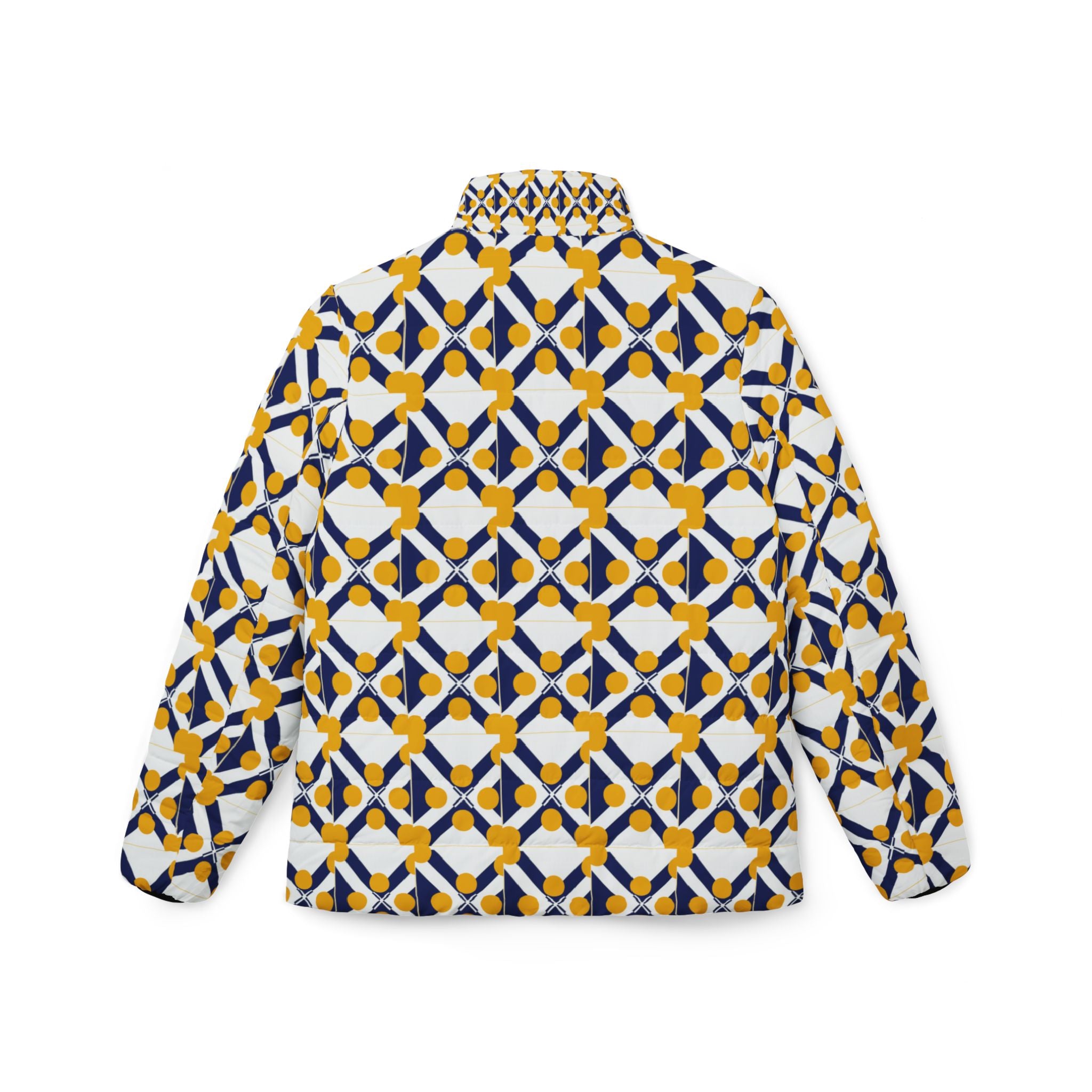 XT8 Mosaic Puffer Jacket — Women's All-Over Patterned Winter Coat