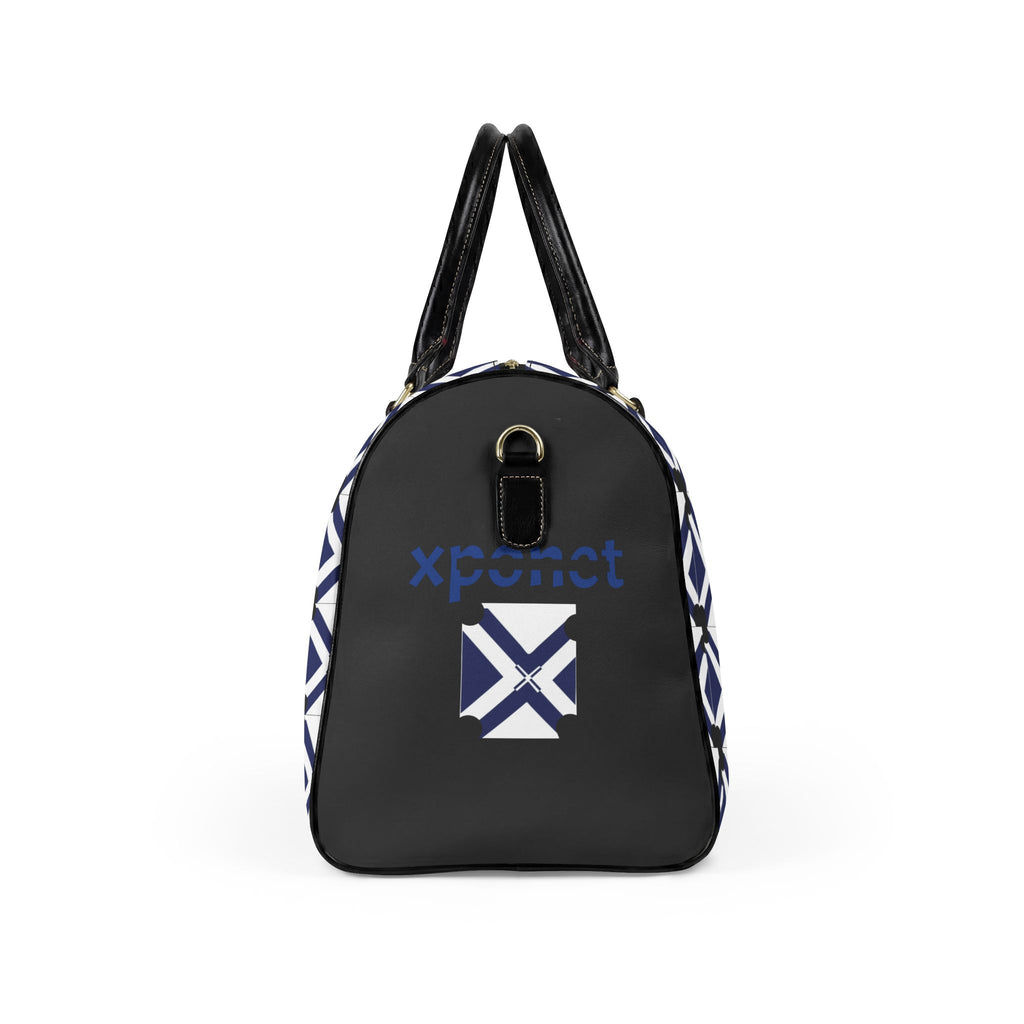Faux Leather Travel Bag