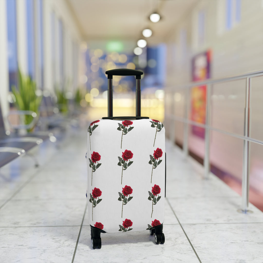 Valentine Rose Luggage Cover – 'XT Valentine rose ' Travel Protector