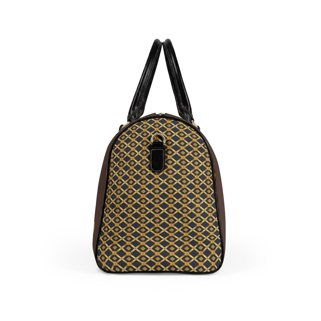 Faux Leather Travel Bag
