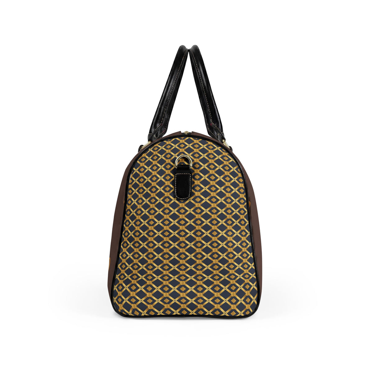 Faux Leather Travel Bag