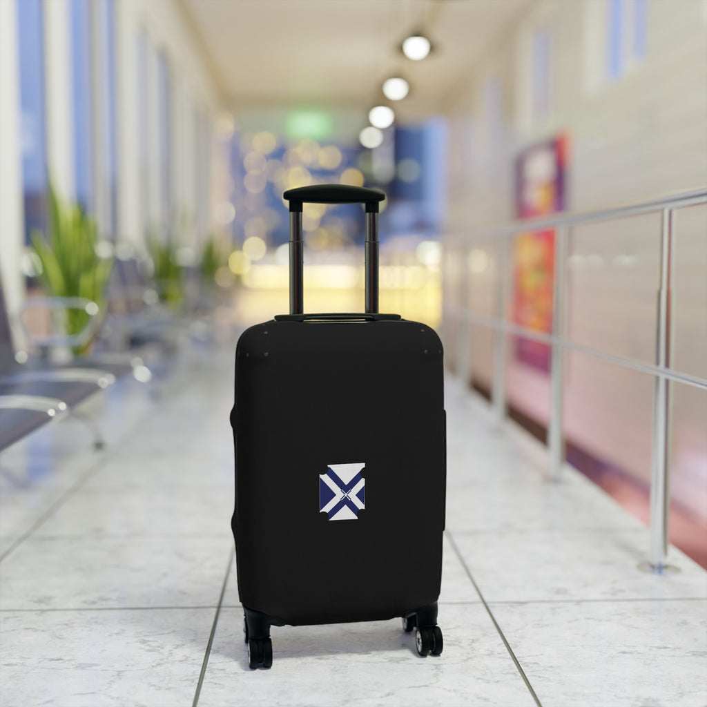 XT7 Luggage Cover - Minimal Navy Compass Logo Travel Protector