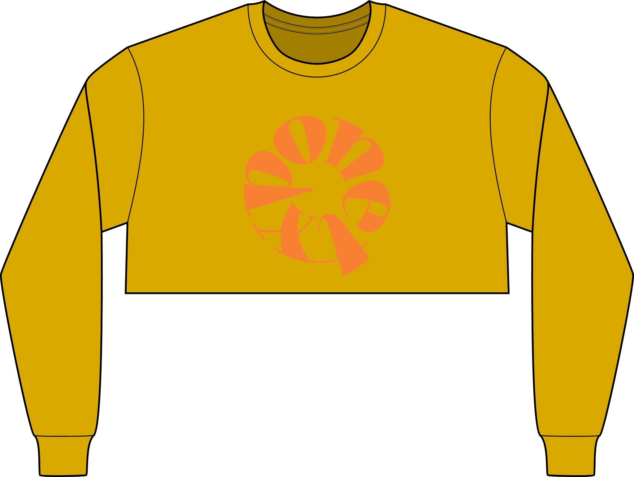 Women's FWD Fashion Crop Long Sleeve Tee