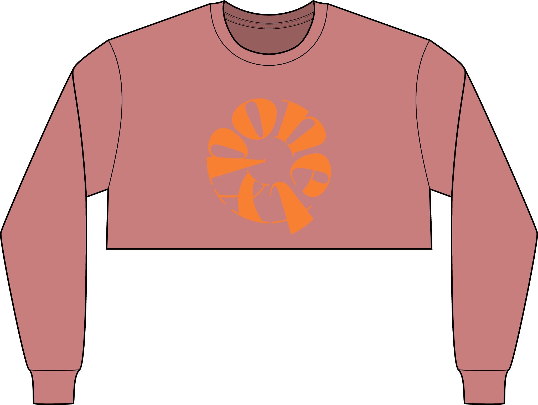 Women's FWD Fashion Crop Long Sleeve Tee