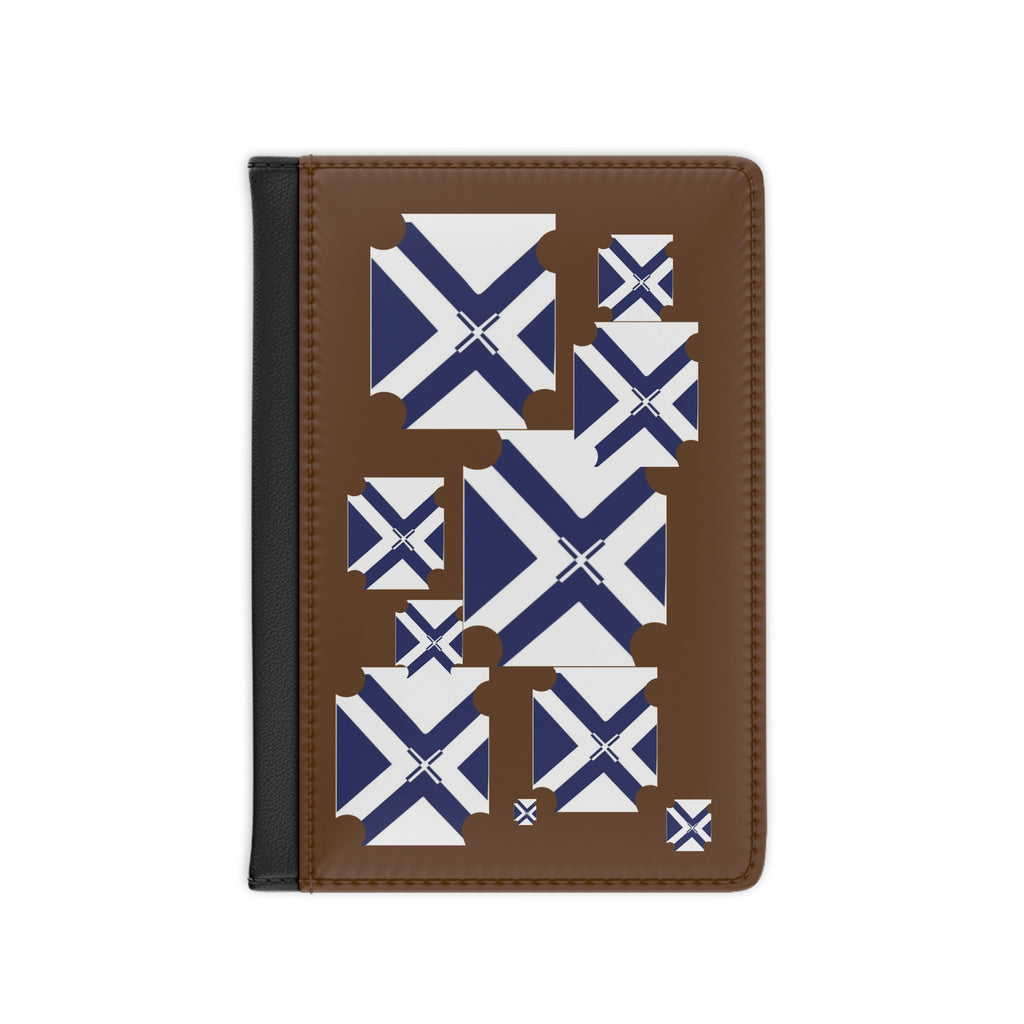 XT6 Brown Passport Cover —  Travel Wallet
