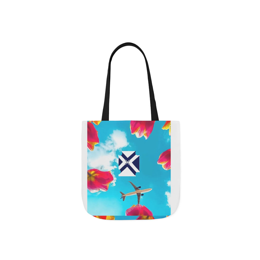 Xt Canvas Tote Bag — Minimalist Monogram Shoulder Tote