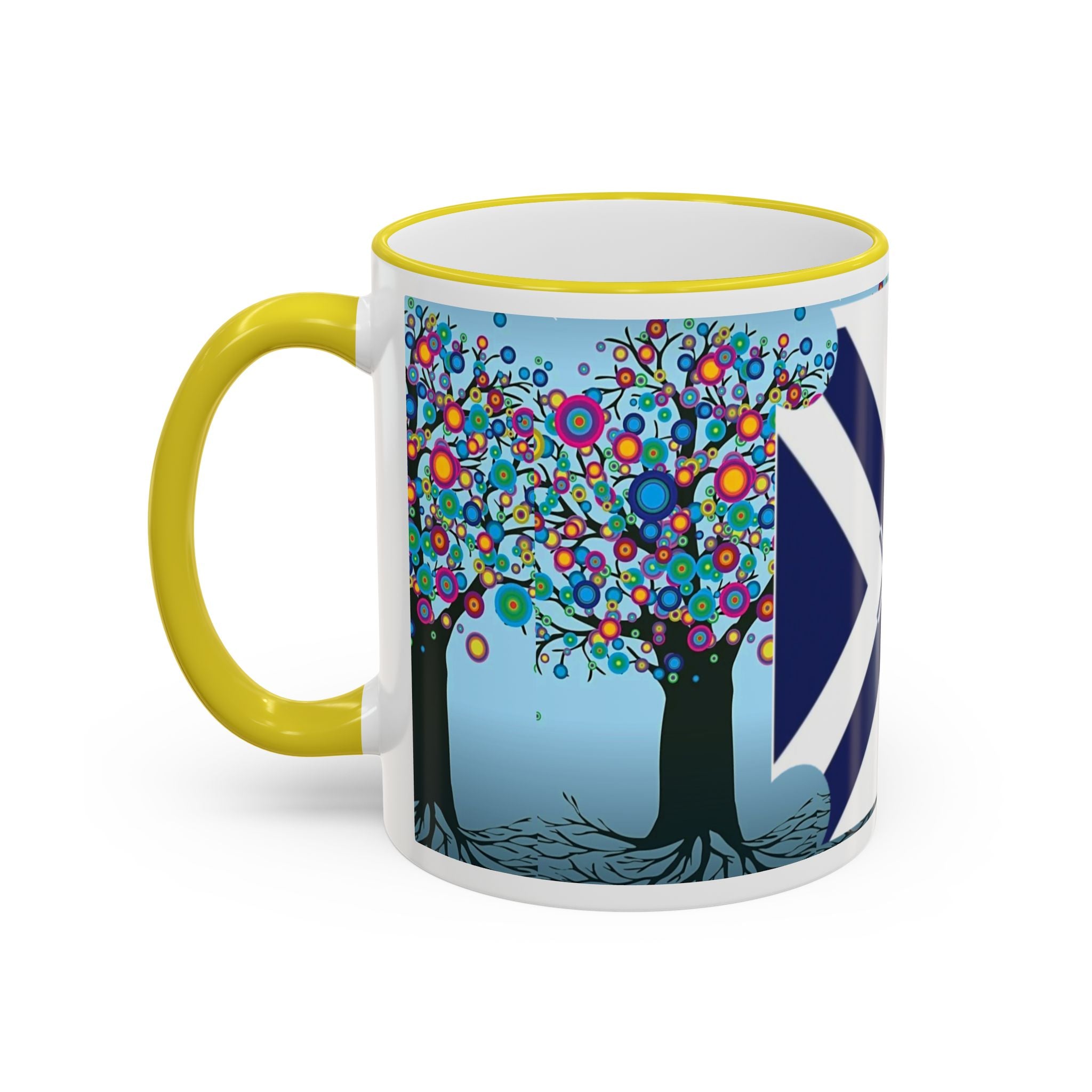 Xponet Mug with Colorful Tree of Life Design (11oz, 15oz)