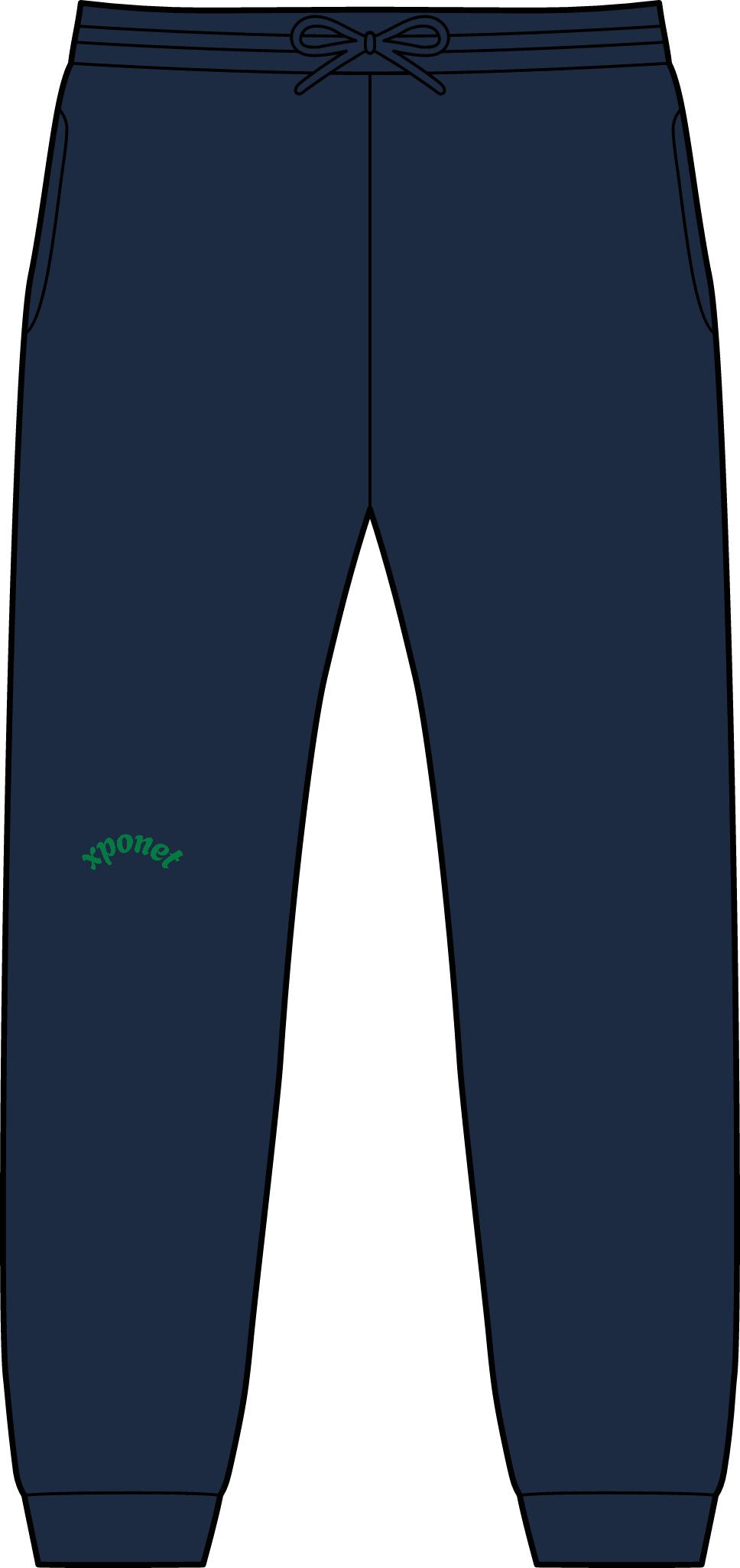 Unisex CVC Ring Spun Pocket Jogger