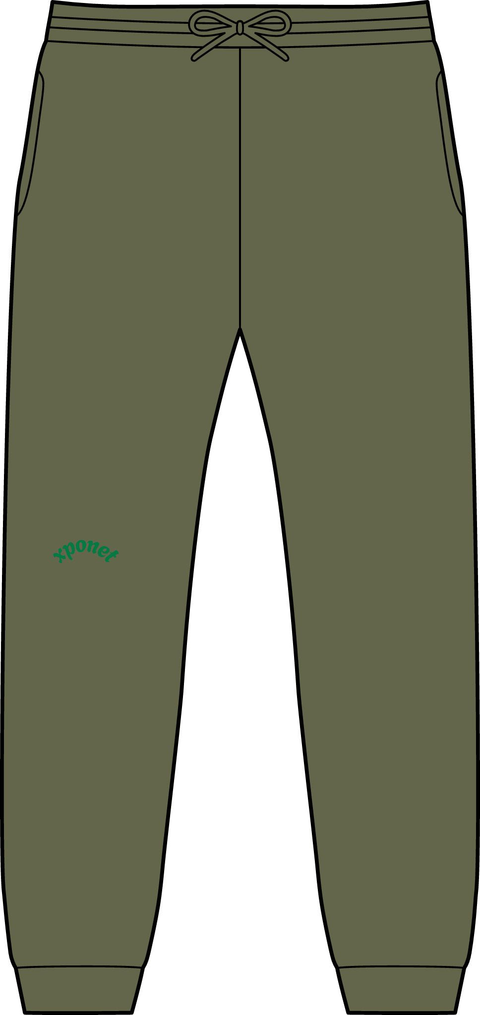 Unisex CVC Ring Spun Pocket Jogger