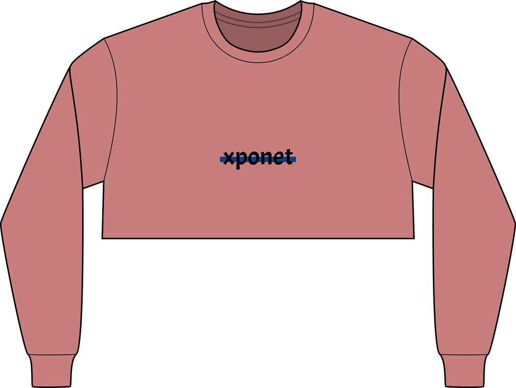 Women's FWD Fashion Crop Long Sleeve Tee