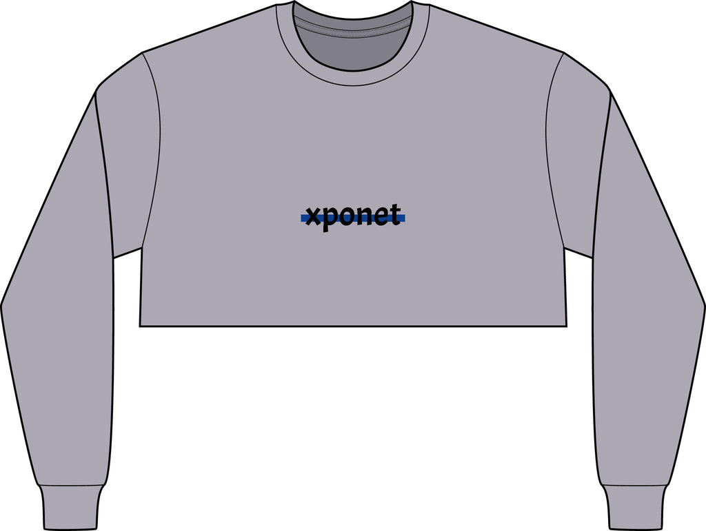 Women's FWD Fashion Crop Long Sleeve Tee