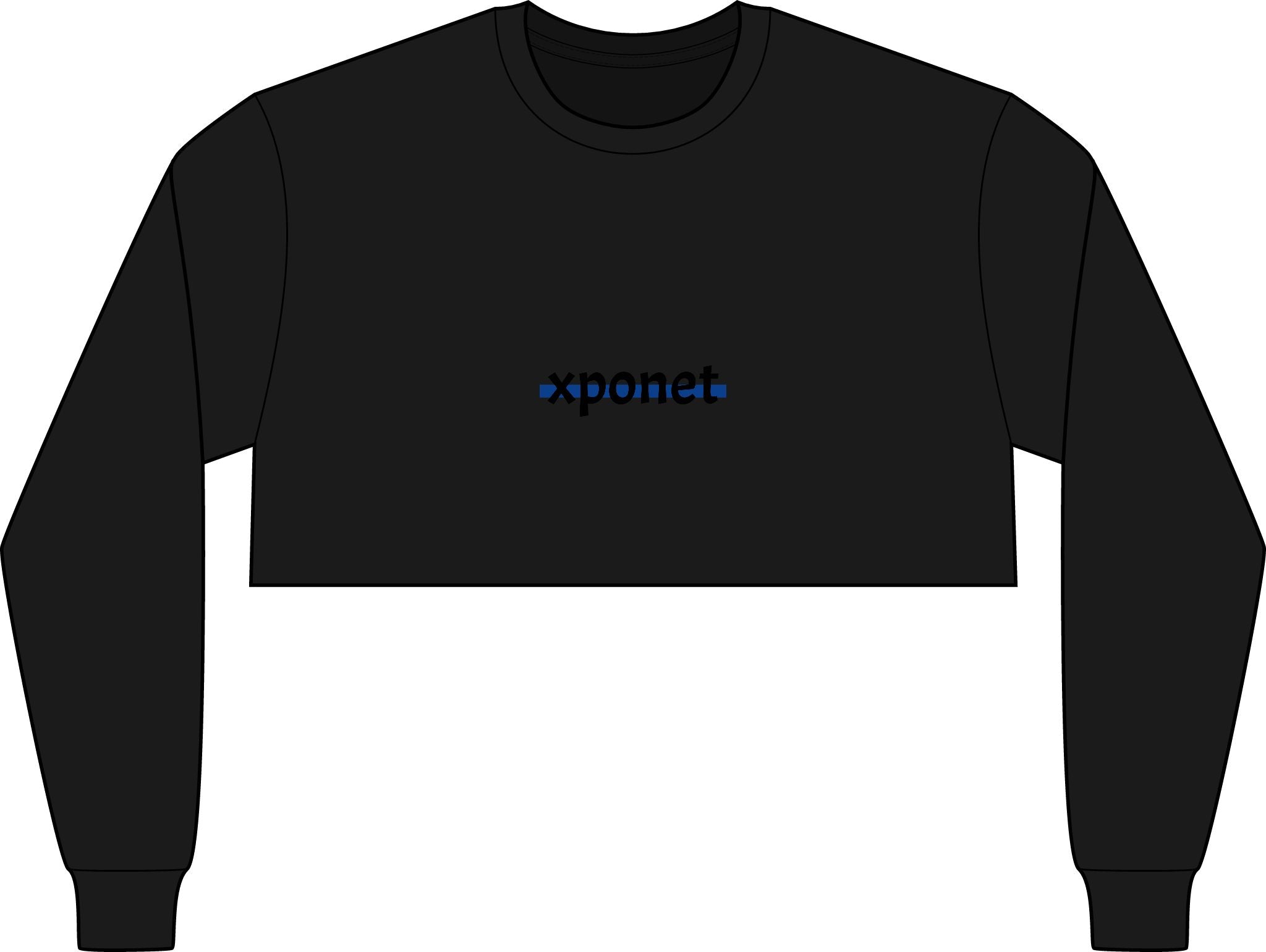 Women's FWD Fashion Crop Long Sleeve Tee