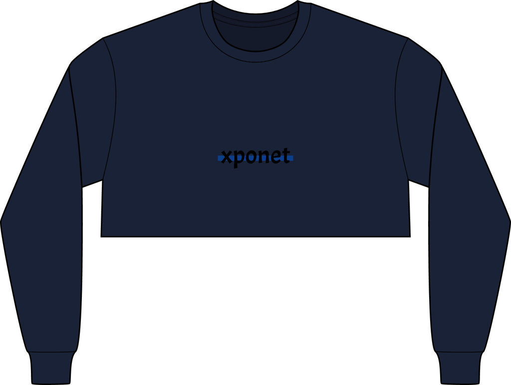 Women's FWD Fashion Crop Long Sleeve Tee