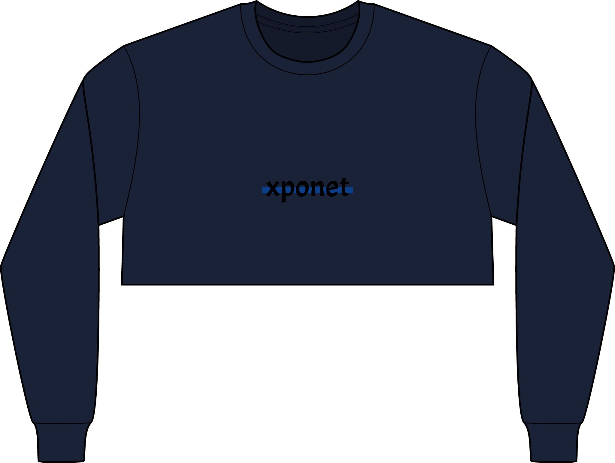 Women's FWD Fashion Crop Long Sleeve Tee