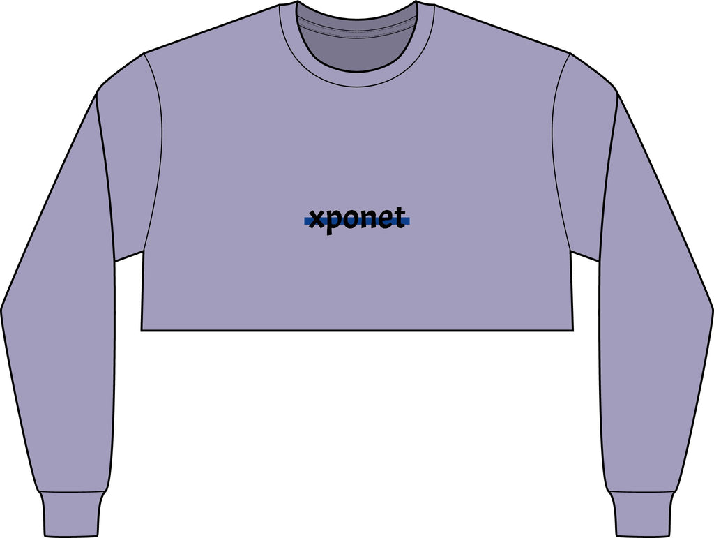 Women's FWD Fashion Crop Long Sleeve Tee
