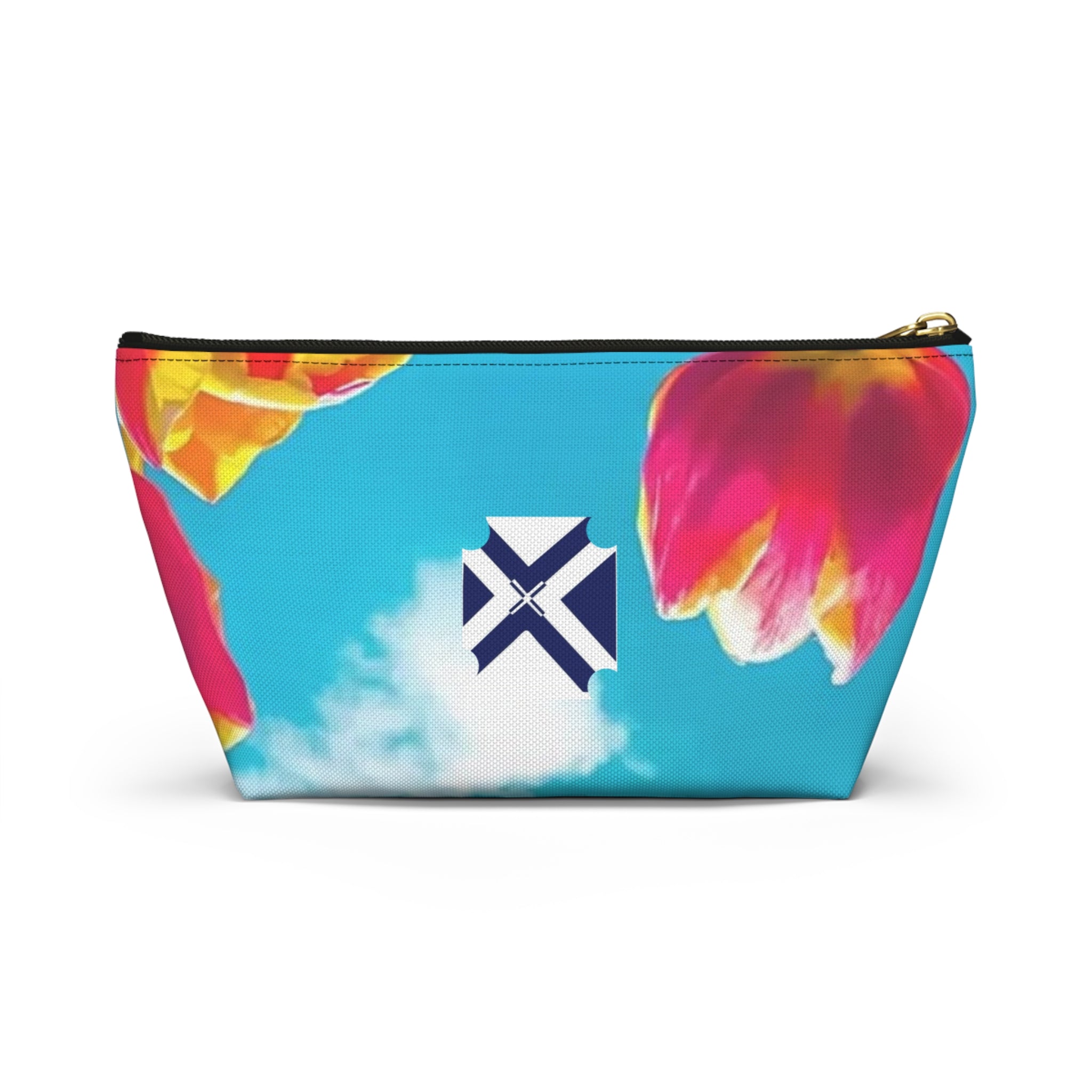 Xt Accessory Pouch — T‑Bottom Zip Pouch for Makeup & Travel
