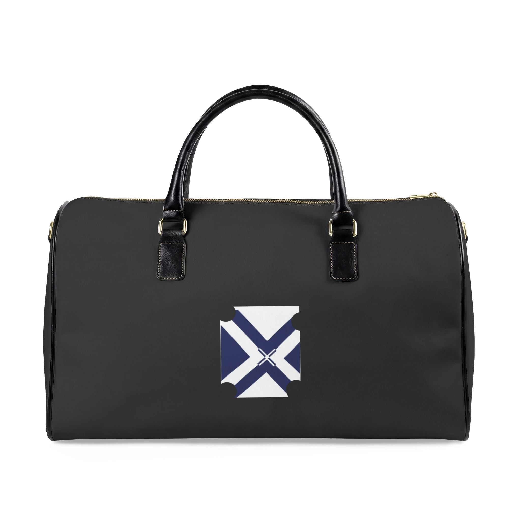 Faux Leather Travel Bag