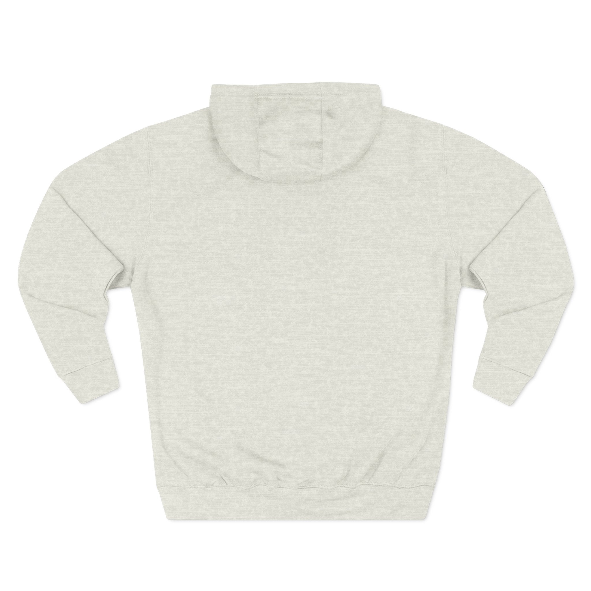 Minimalist Geometric Logo Hoodie — Small Center Chest Icon