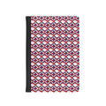 XT9 Passport Cover - Red, White & Blue Geometric Tile Pattern Travel Passport Holder