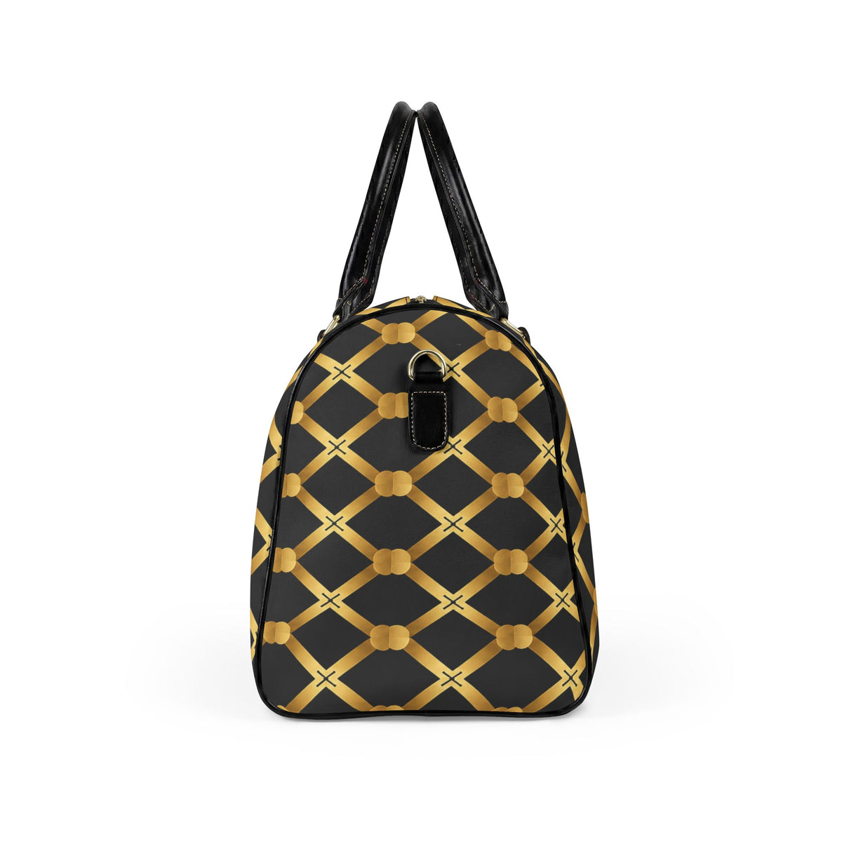 Faux Leather Travel Bag