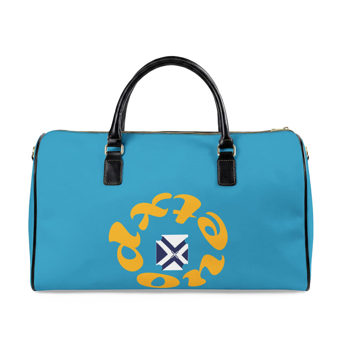 Faux Leather Travel Bag