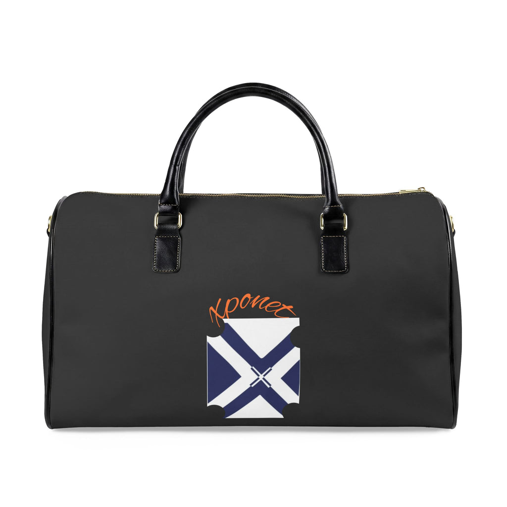 Faux Leather Travel Bag
