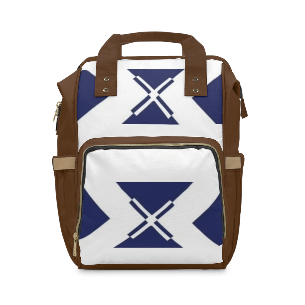 XT3 Brown 🤎 Diaper Backpack —    Pattern Multifunctional  Bag