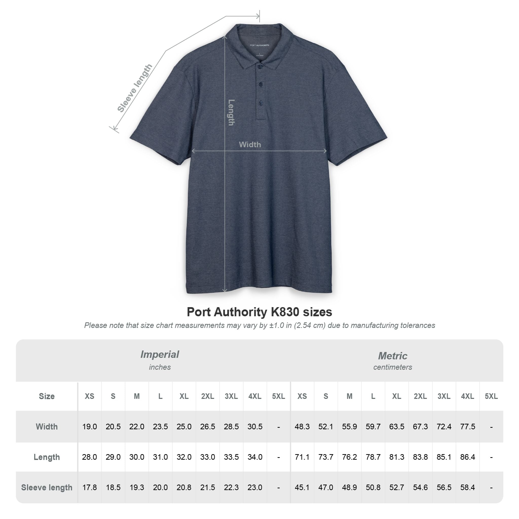 Port Authority® Fine Pique Blend Polo
