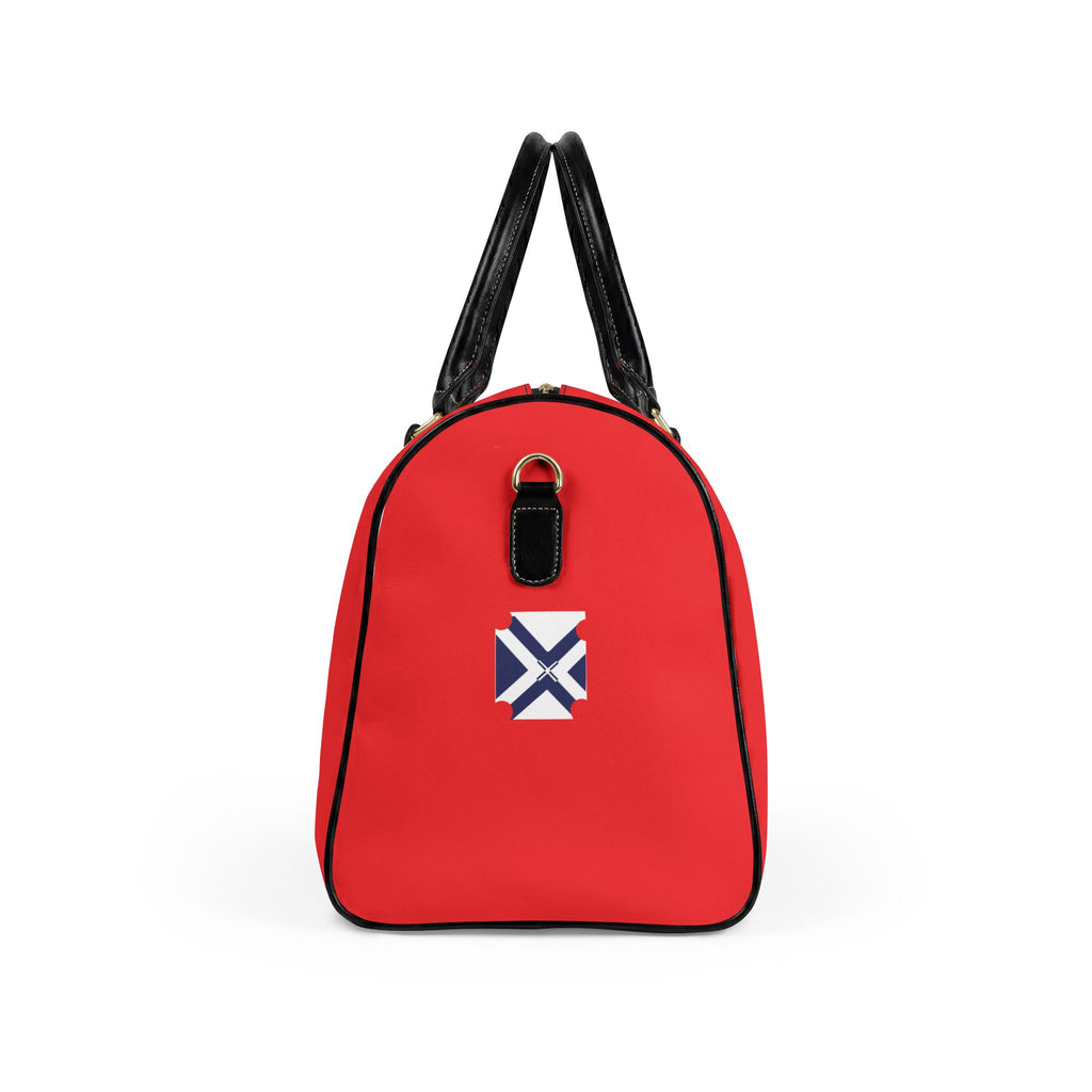 Faux Leather Travel Bag