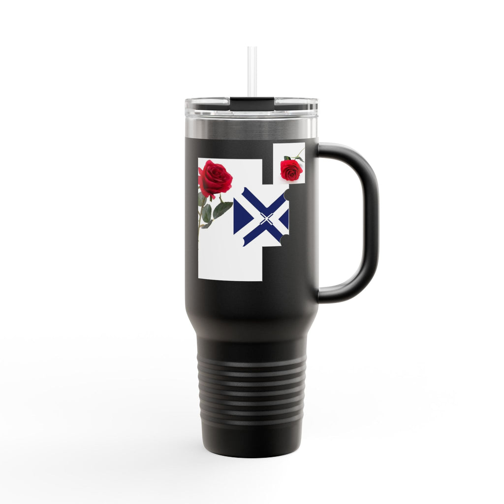 40oz Insulated Travel Mug — XT Rose Design