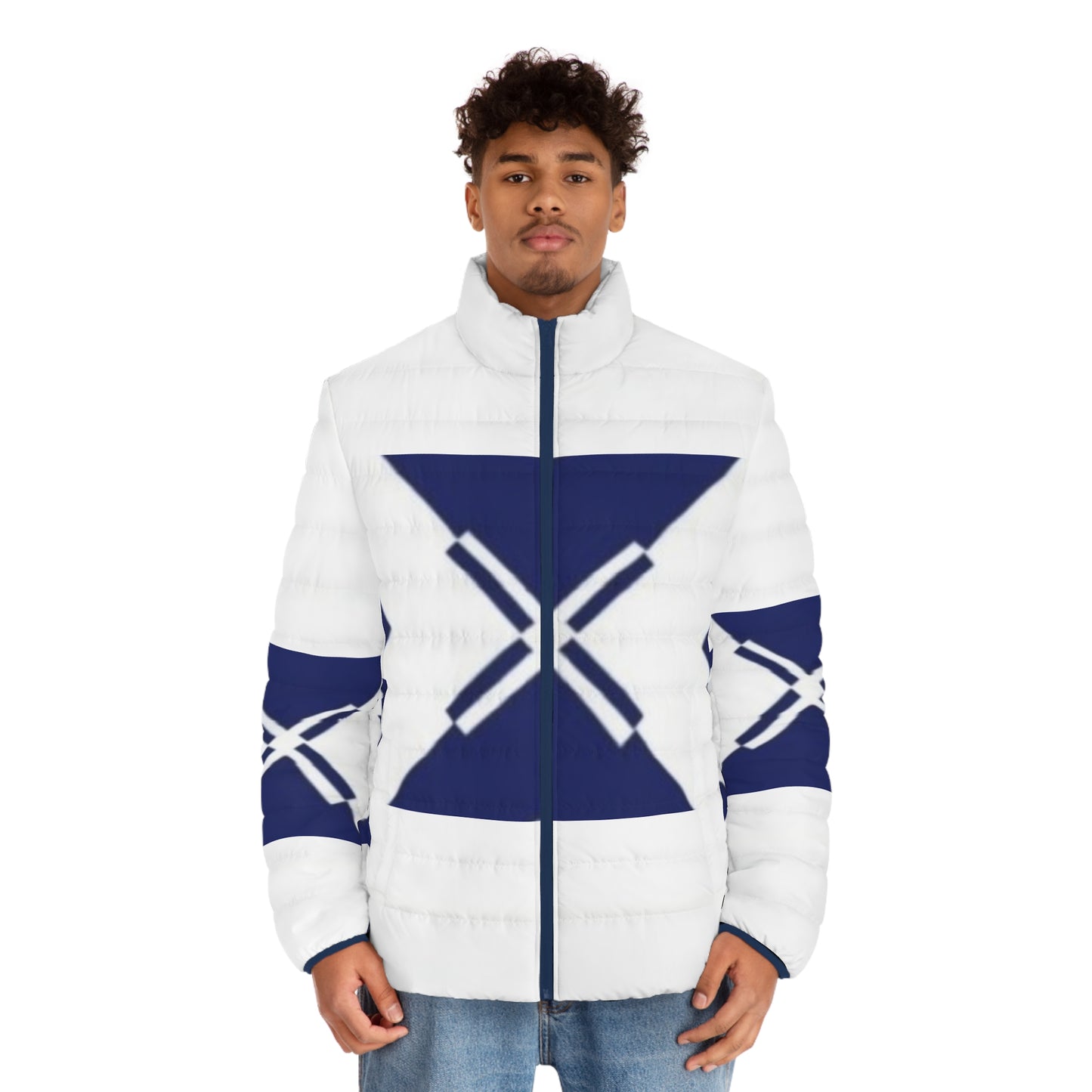 Stylish Men's Puffer Jacket - Trendy Winter Outerwear, Perfect for Outdoor Adventures, Sports, Casual Wear, Gift for Him