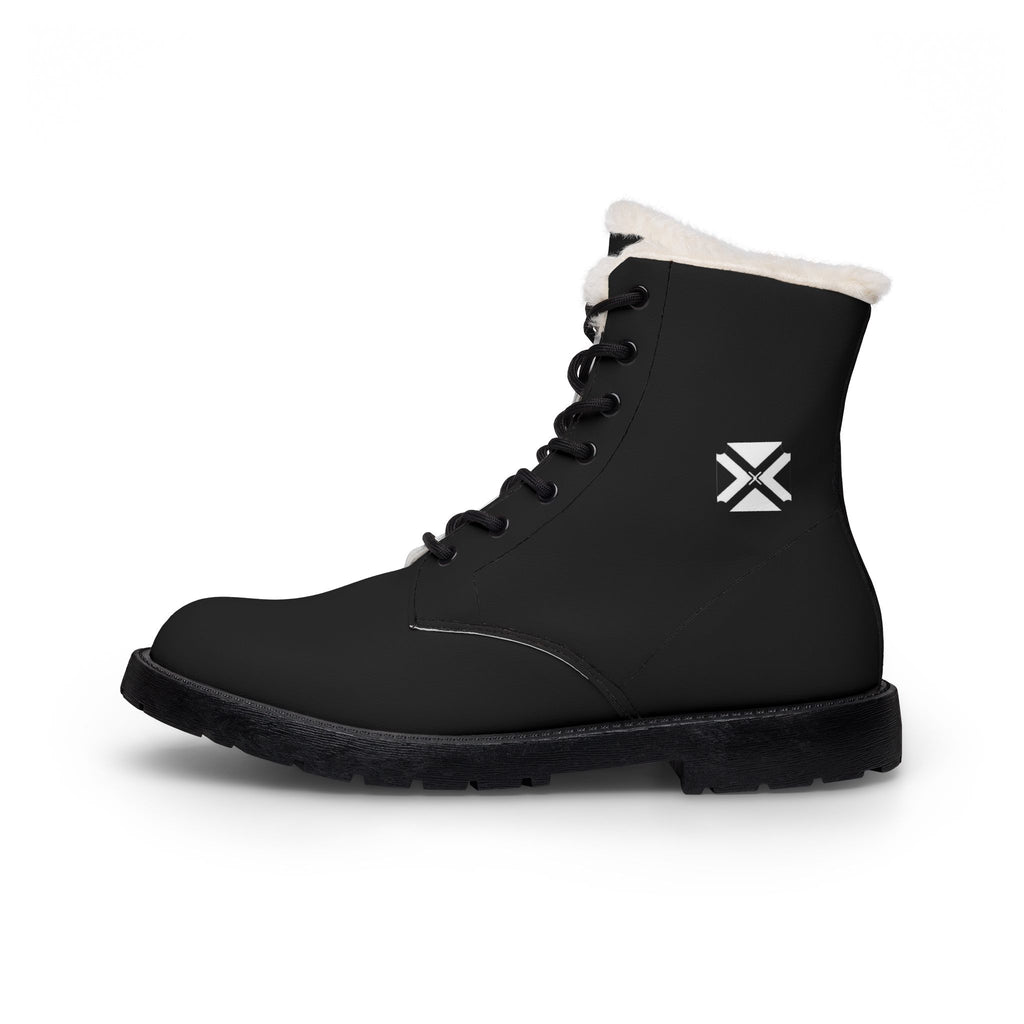 Men's Fur and Leather Boots