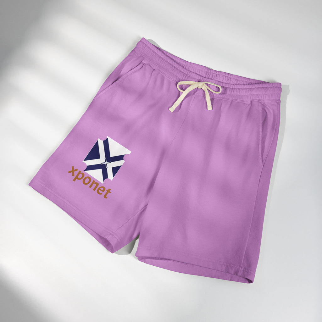 Unisex Garment-Dyed Lightweight Fleece Sweat Shorts
