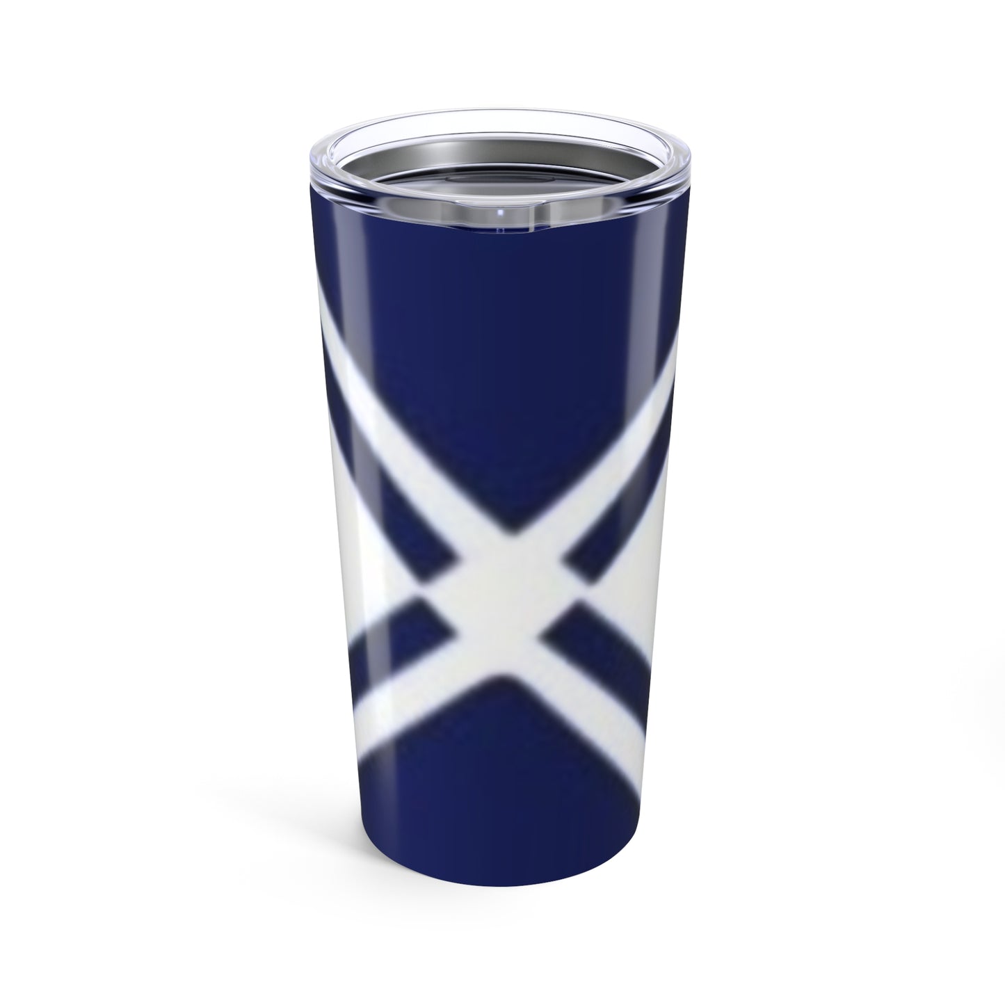 Navy Geometric Design Tumbler 20oz | Stylish Travel Mug | Perfect Gift for Home, Office, School, Holidays, Celebrations