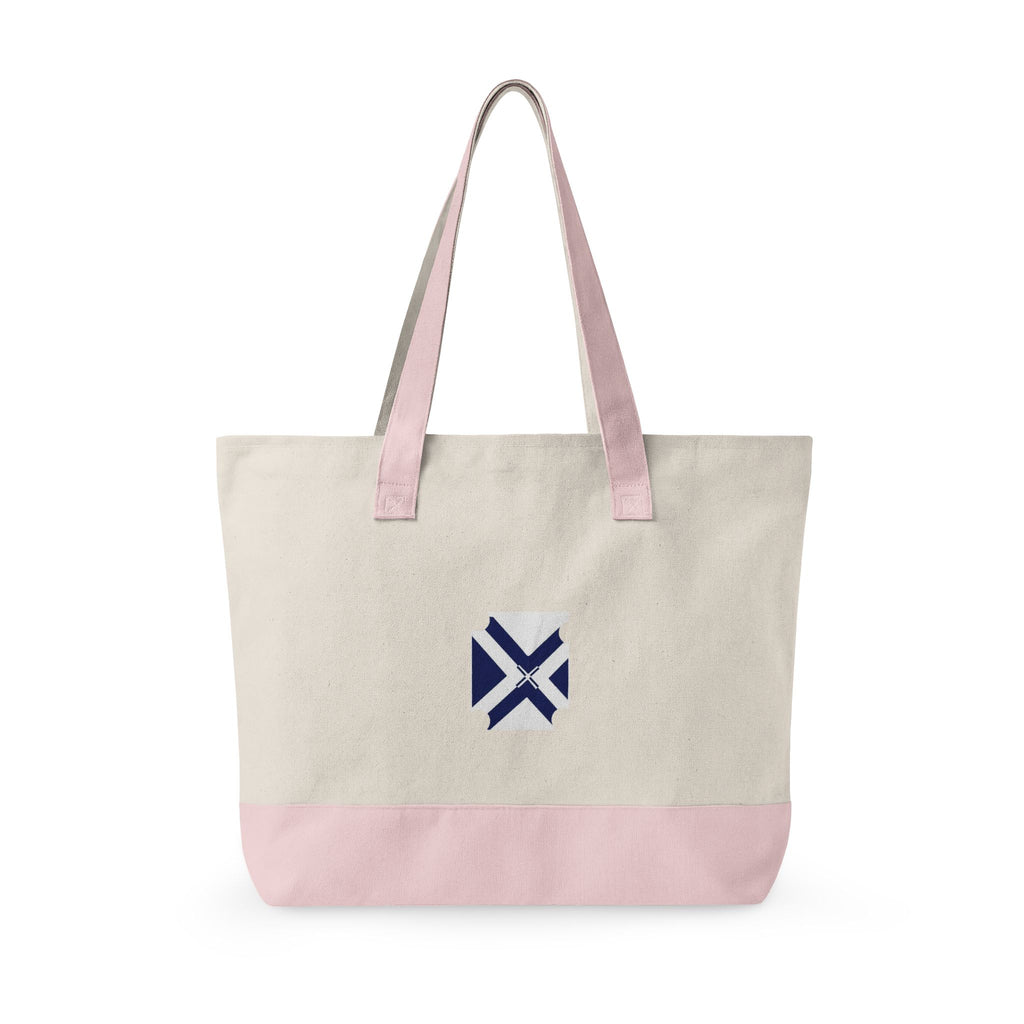 XT7 Zippered Canvas Tote — Durable Everyday Shoulder Bag