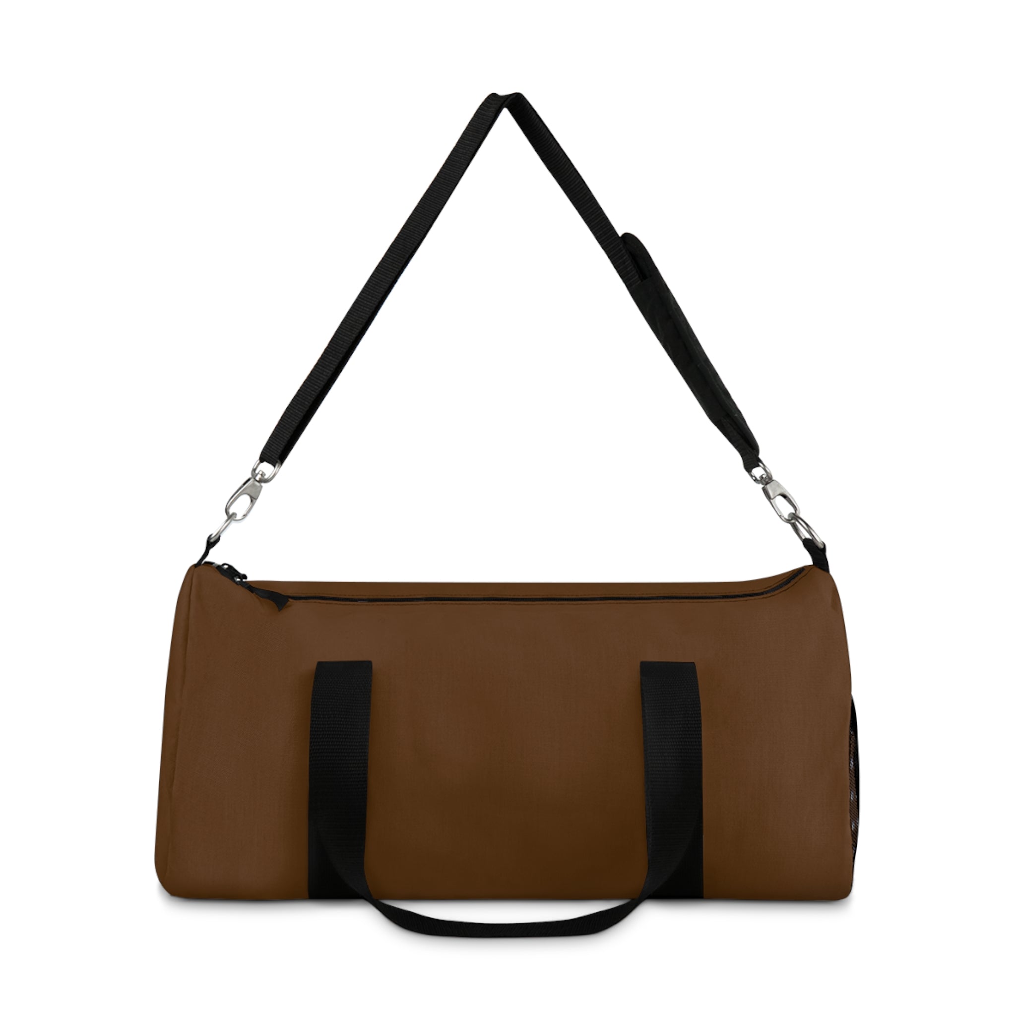 XT9 Classic Brown Leather-Style Duffel Bag — Travel Gym Weekender
