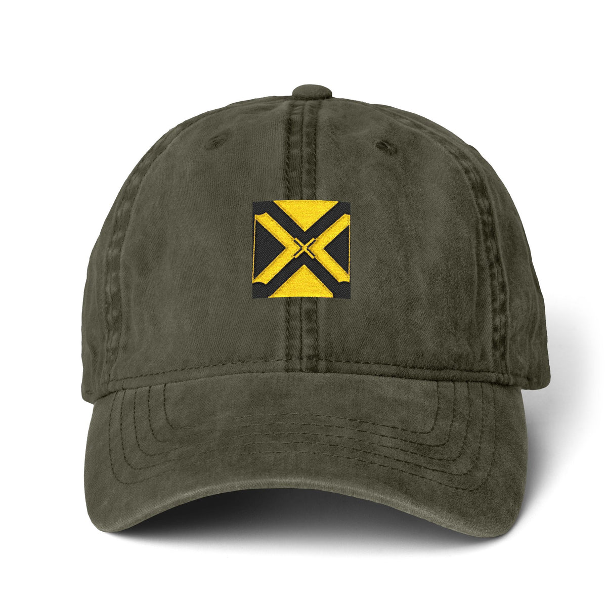 Women's Pigment-Dyed Cap with Fashion Undervisor (Embroidery)