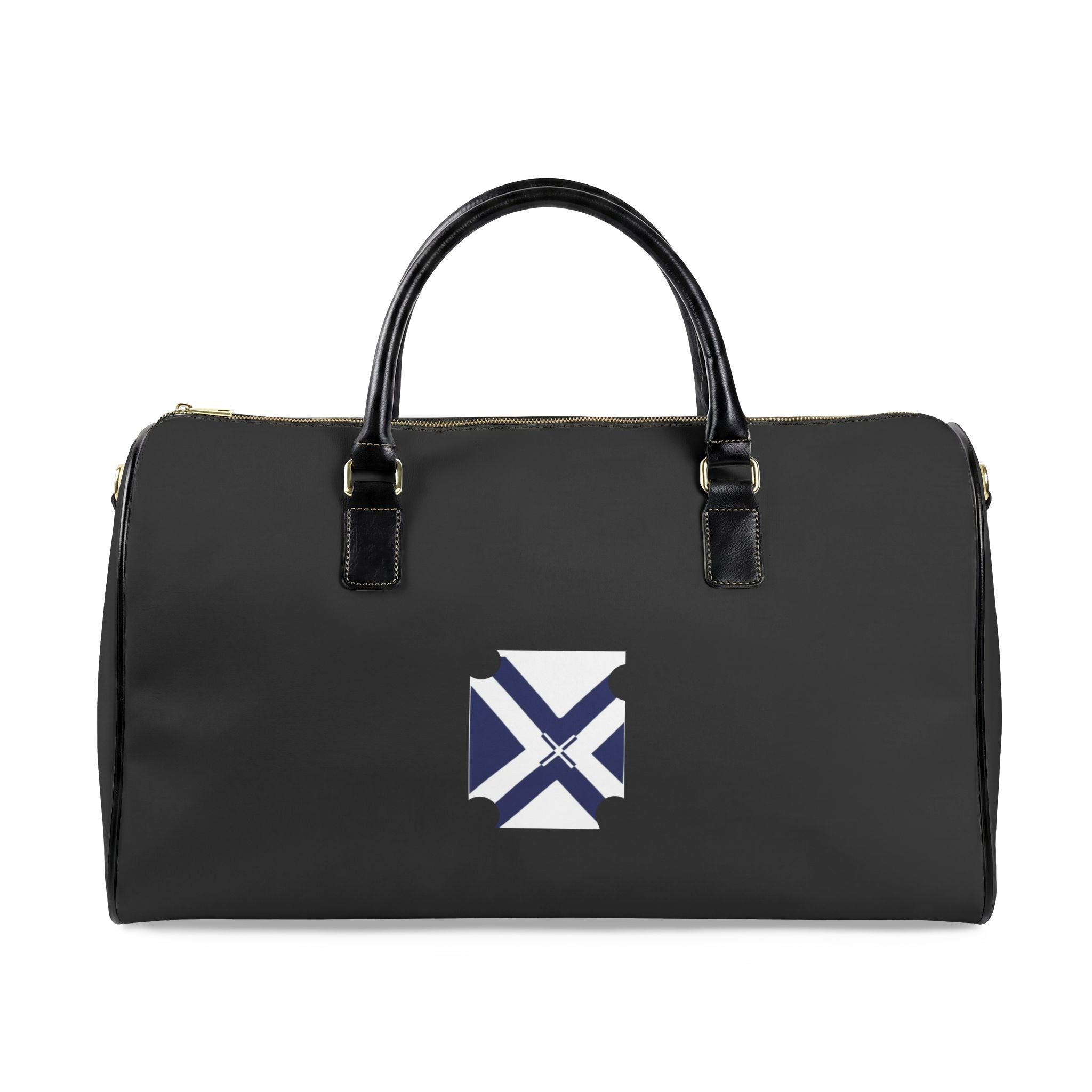 Faux Leather Travel Bag
