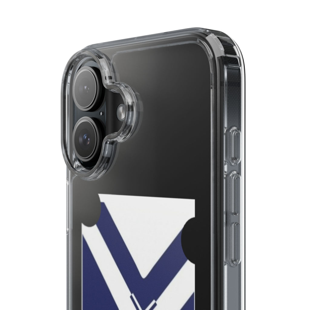 xT7 Saltire Clear Phone Case - Blue White Scottish Flag iPhone Cover
