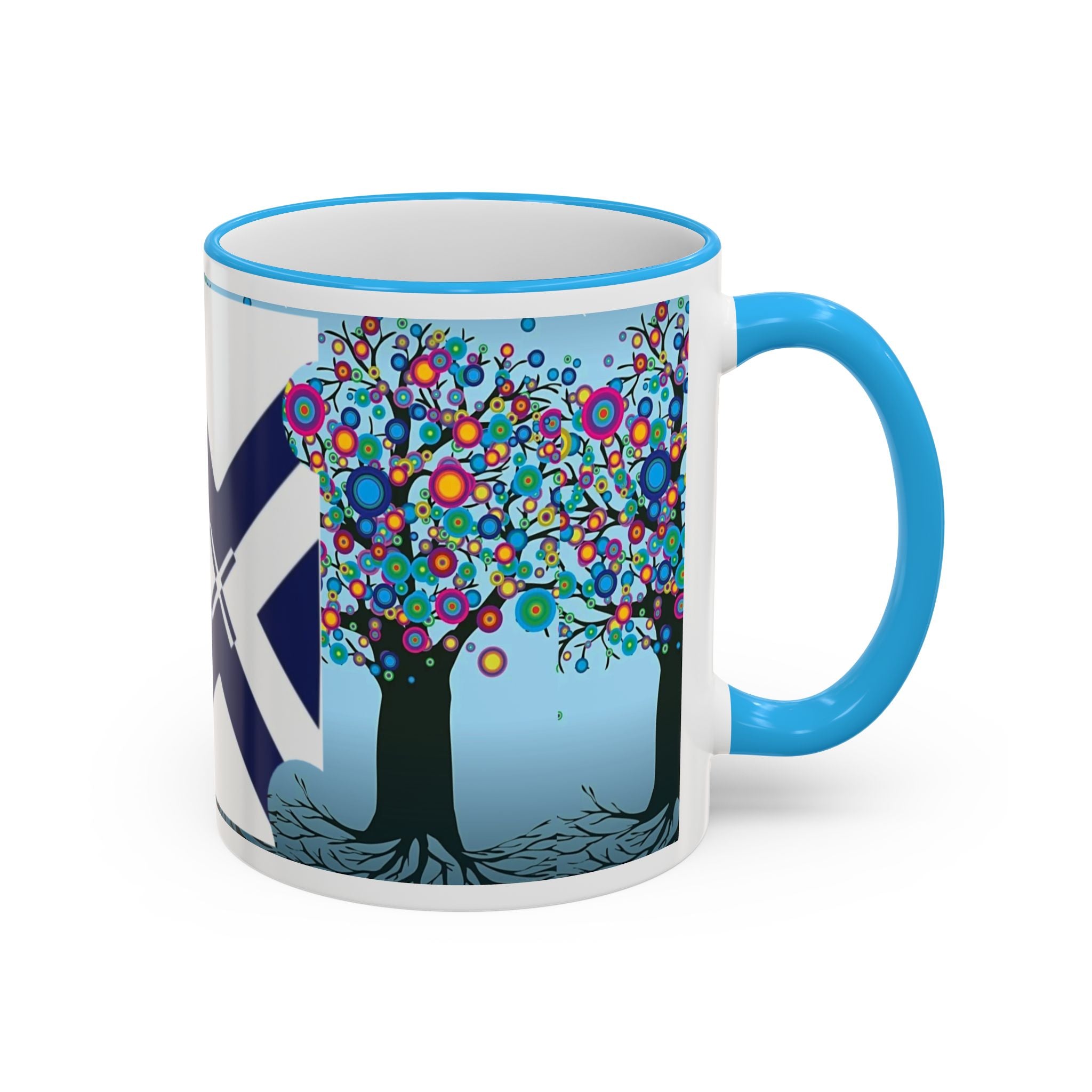 Xponet Mug with Colorful Tree of Life Design (11oz, 15oz)