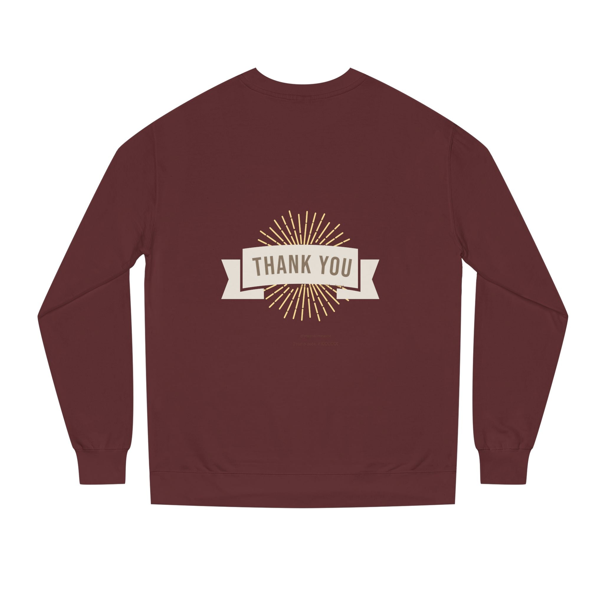 Unisex Crew Neck Sweatshirt